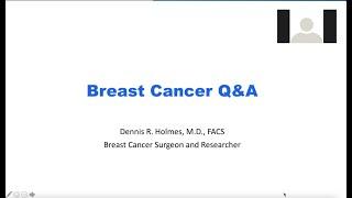 Breast Cancer Question and Answer (January 16, 2021)