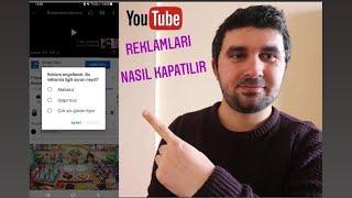 Youtube Reklamları Nasıl Kapatılır - 2022