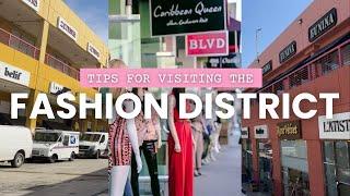 LA FASHION DISTRICT  *TIPS AND ADVICE* : what to bring, how to get the best prices + more