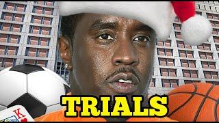 DIDDY CHRISTMAS PRISON DAY IN HELL, UNRELEASED PICTURES, DIDDY'S CHILDREN UP TO NO GOOD? 6 TRIALS!!!