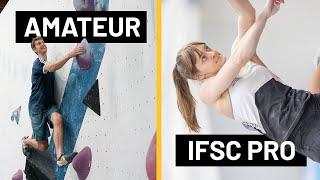 Pro Analyses Intermediate vs Elite Bouldering Technique ft. Canadian Champion