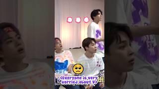 BTS's Reaction When Taehyung Cry Because He Miss His Grandmother  #shorts #taehyung #bts