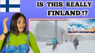 Reaction To This is Finland | Helsinki - Winter 