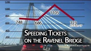 Speeding problems on the Ravenel Bridge