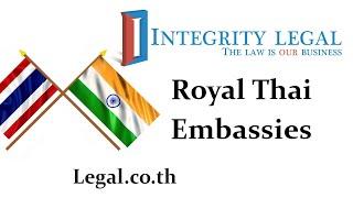 The Royal Thai Embassy in New Delhi, Republic of India