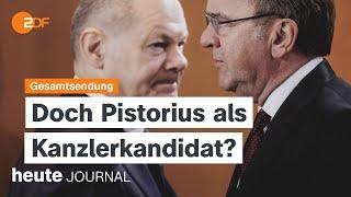 heute journal vom 14.11.2024 K-Frage bei der SPD, Boris Pistorius, Matt Gaetz wird US-Justizminister