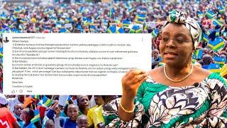 Mme INGABIRE Victoire asubije ibibazo byose yabajijwe n'abantu ntaguca kuruhande. (Gira ijambo 1)