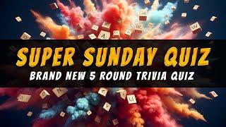 Get Ready For A Super Sunday With This BRAND New Quiz!