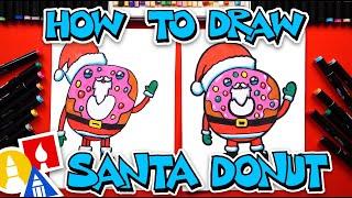 How To Draw Santa Donut