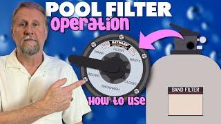 Operating Your Pool's Sand Filter | Everything You Need To Know!