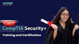 CompTIA Security+ training and certification at discounted price @securiumacademy