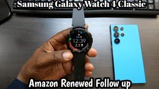 Amazon Renewed Samsung Galaxy Watch 4 Classic Follow-up (2024)