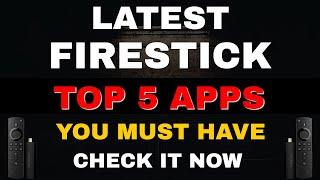 TOP 5 FIRESTICK APPS! 2022