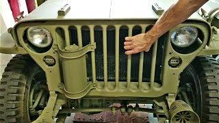 Jeep Grille Removal for Willys MB / Ford GPW WW2 WWII Service