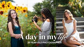 DAY IN THE LIFE AS A PHOTOGRAPHER (full-time college student)