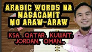 Basic Arabic Words for beginner lOFWs