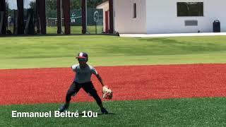 Enmanuel Beltre 10 Years Infield Practice in Orlando, FL Part. 2