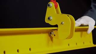 How to Use a KP Lifting Clamp for Beam Profiles | Tractel Solutions