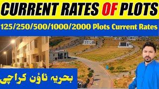 Bahria Town Karachi Plot Prices 2024