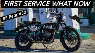 Royal Enfield Bear 650 -  First Service Issues - Wahoo!