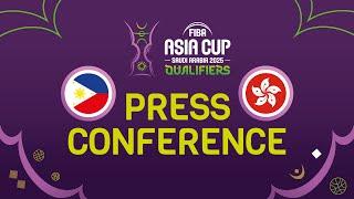 Philippines v Hong Kong, China - Press Conference - FIBA Asia Cup 2025 Qualifiers