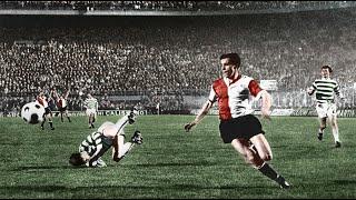 Europa Cup I final 1970 Feyenoord - Celtic | AI colourized 60 fps |