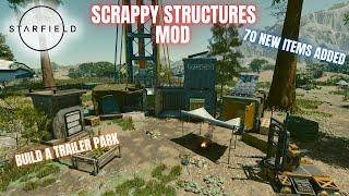 Starfield | Scrappy Structures (Build your own Trailer Park - My 2nd Mod)