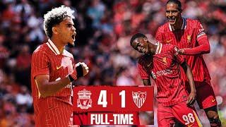 Liverpool vs Sevillla (4-1) Highlight | All goals and assists | Diaz scores double