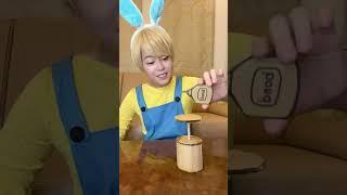 POUR JUICE INTO A CARDBOARD CUP！#asmr