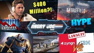 AJS News - Concord was 400 Million?!, Layoffs, Battlefield going back to Roots, Space Marine 3 talk!