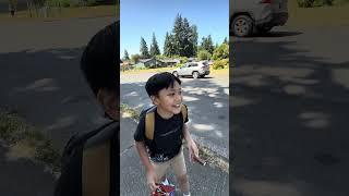 my son's last day of school  #lastdayofschool #elementary
