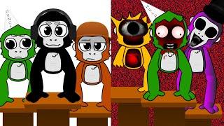 Incredibox - BANANA | Normal Vs Horror Versions | Fanmade Mods