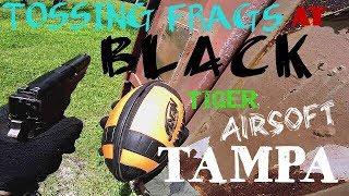 FlVlog Ep 6:  Tossing Frags at Black Tiger Airsoft In Tampa