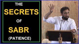 The SECRETS of SABR Paitence ᴴᴰ Nouman Ali Khan