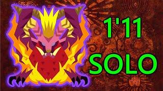 Tempered Teostra Heavy Bowgun Solo in 71 seconds | MHW Iceborne