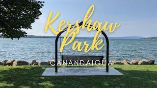 Kershaw Park & The Canandaigua City Pier on Canandaigua Lake