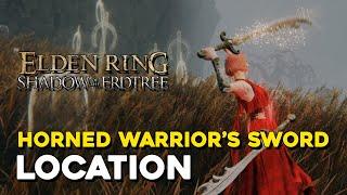 Elden Ring DLC Horned Warrior's Sword Location