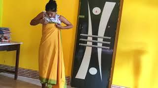 Wear "Patani" in two minutes #koch rajbongshi traditional attire# How to wear patani