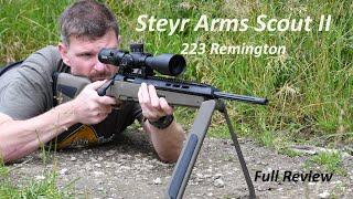 Steyr Arms Scout II in 223 Remington, FULL REVIEW of this quirky and very accurate rifle