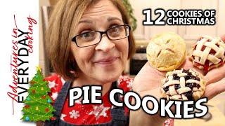 These Pie Cookies are so cute!!! (12 Cookies of Christmas - Recipe 8)