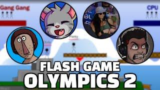 We had a competition to see who's the best at flash games. It got messy.