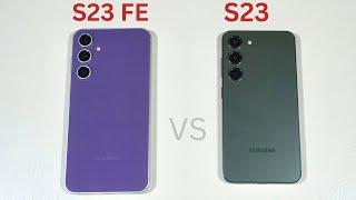 Samsung Galaxy S23 FE vs Galaxy S23 Speed Test and Camera Comparison