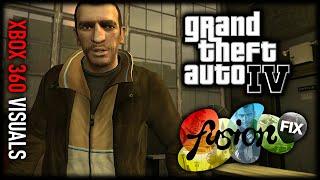 Grand Theft Auto IV: FusionFix + Console Visuals | Xbox 360 Settings