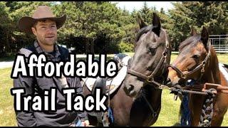 BEFORE YOU BUY EXPENSIVE TACK, WATCH THIS! Max's Trail Saddle and Tack for Gaited Horse