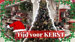 KERST VLOG  Kerstversiering shoppen + kerstboom optuigen!