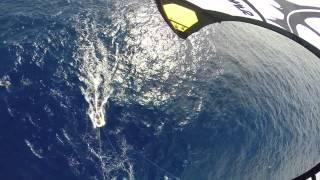 Kitesurfing Accross the Atlantic Rider Switch