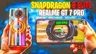 Realme GT 7 Pro  India’s First SNAPDRAGON 8 ELITE  Gaming Phone for Pubg & Bgmi | Realme GT 7 Pro