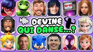 Devine qui DANSE...!  | Skibidi Toilet, Mercredi, Mbappé, Ronaldo, Sonic, TV Woman