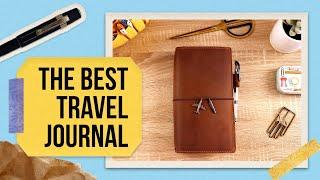 Traveler's Notebook Setup in a Chic Sparrow Jaffe Cover