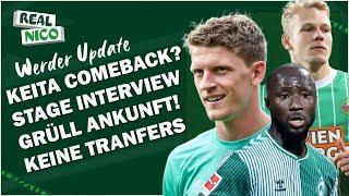 KEITA Comeback?/ Grüll Ankunft / KEINE TRANSFER / Stage Interview